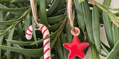 Orecchini natale